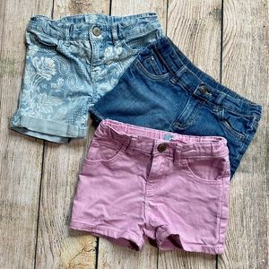 Gap Kids/ Carter’s Girls shorts bundle size 5